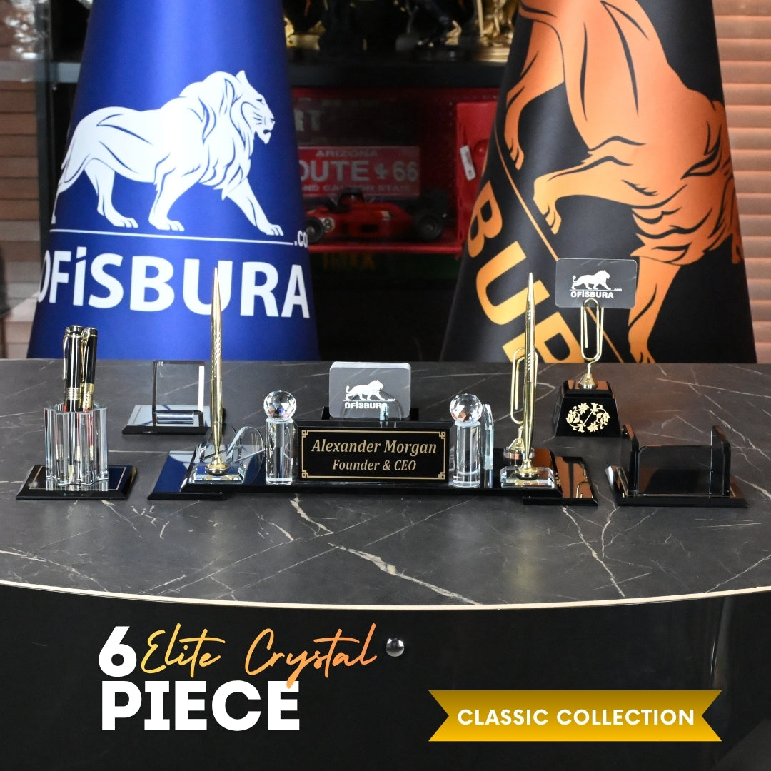 6 Piece Classic Collection – Elite Crystal Gold