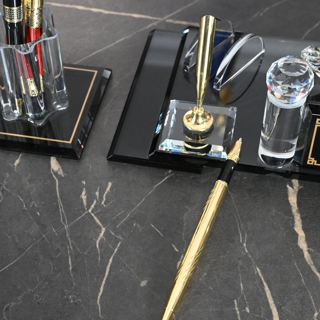 6 Piece Classic Collection – Elite Crystal Gold