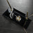 VIP Black Crystal Desk Nameplate Set with Dual Pen Holder – Personalized