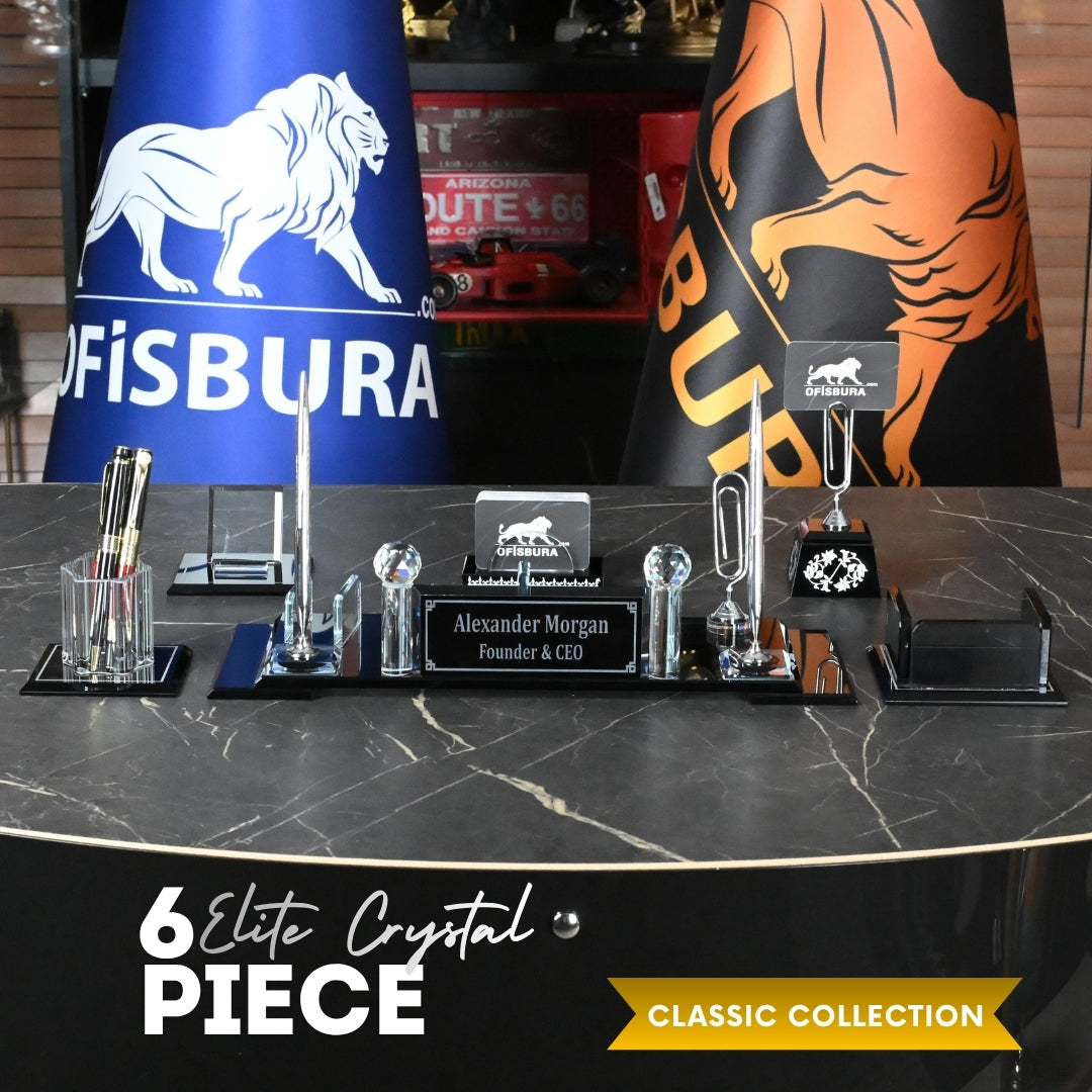 6 Piece Classic Collection – Elite Crystal Silver