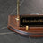 Wooden Desktop Nameplate Set – Gold Detail