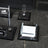 Midi Zebra | 13-Piece Crystal Desk Set & Personalized Nameplate