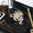 Nero 15-Piece Crystal Executive Desk Set with Personalized Nameplate – Black & Gold