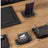 Black and White | 7-Piece Crystal Desk Set & Personalized Nameplate