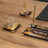 Siena | 7-Piece Crystal Desk Set & Nameplate Set