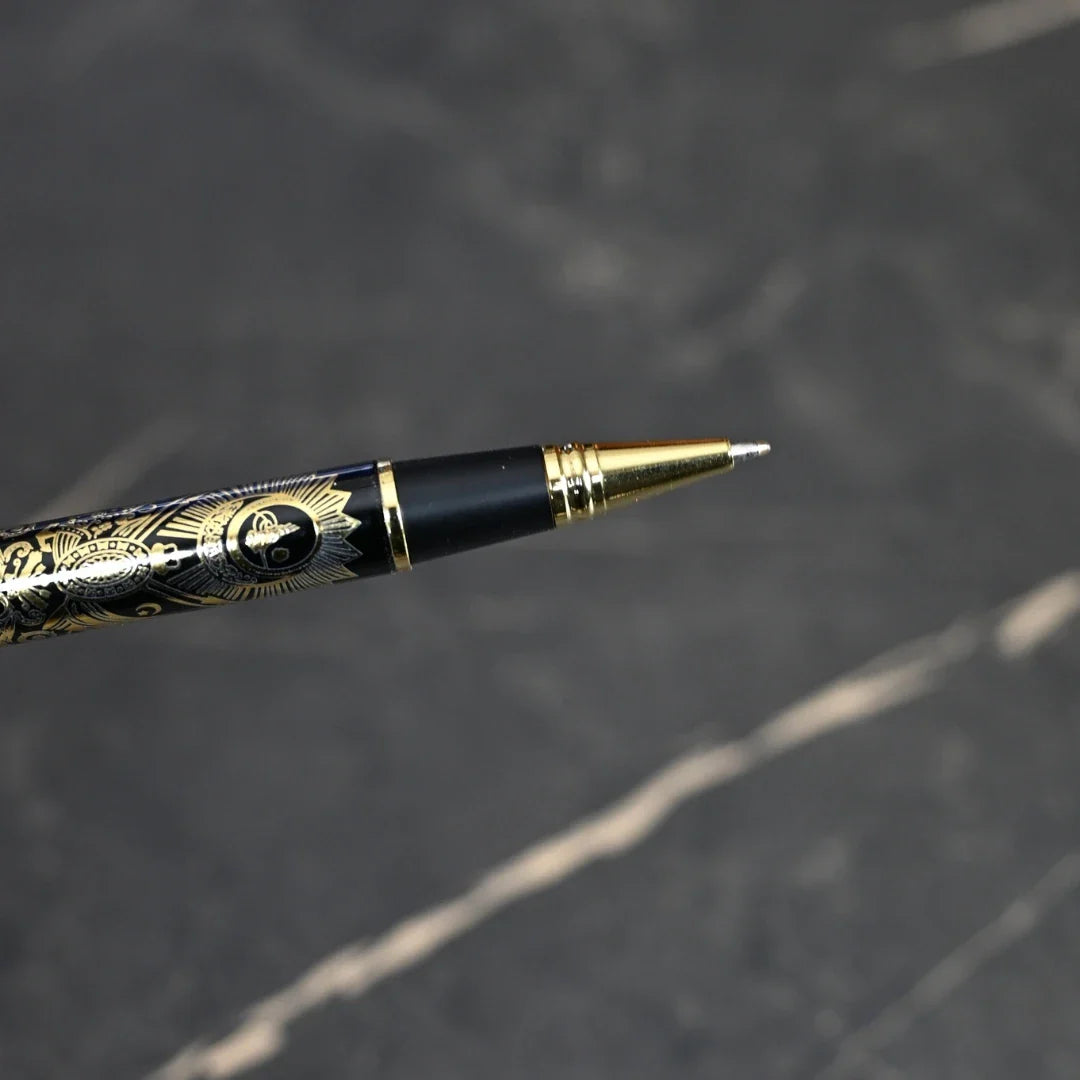 1453 Tughra Line Personalized Signature Pen – Engraved Pen with Gift Box