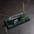 Emerald Green Marble Desk Nameplate with Gold Pen Holder – Personalized