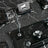 Zebra Black | Gift-Boxed 6-Piece Crystal Executive Desk Set with Personalized Nameplate – Black & Silver