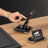 Zebra Black | 9-Piece Crystal Desk Set & Personalized Nameplate