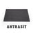 Large Executive Desk Pad with Flap – Anthracite, 19.7" × 13.8" | 4 Coasters Included