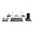 Elegance | Gift-Boxed 6-Piece Crystal Desk Set & Personalized Nameplate