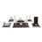 Elegance | Gift-Boxed 6-Piece Crystal Desk Set & Personalized Nameplate