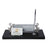Rearing Horse Black Marble Desk Nameplate Set with Silver Horse Figures & Pen Holder – Personalized