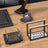 Zebra Black | 9-Piece Crystal Desk Set & Personalized Nameplate