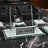 Pearl | Gift-Boxed 6-Piece Crystal Executive Desk Set with Personalized Nameplate – White & Silver