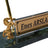 Rearing Horse Emerald Green Marble Desk Nameplate Set with Gold Horse Figures & Pen Holder – Personalized