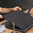 Zebra Black | 12-Piece Crystal Desk Set & Personalized Nameplate