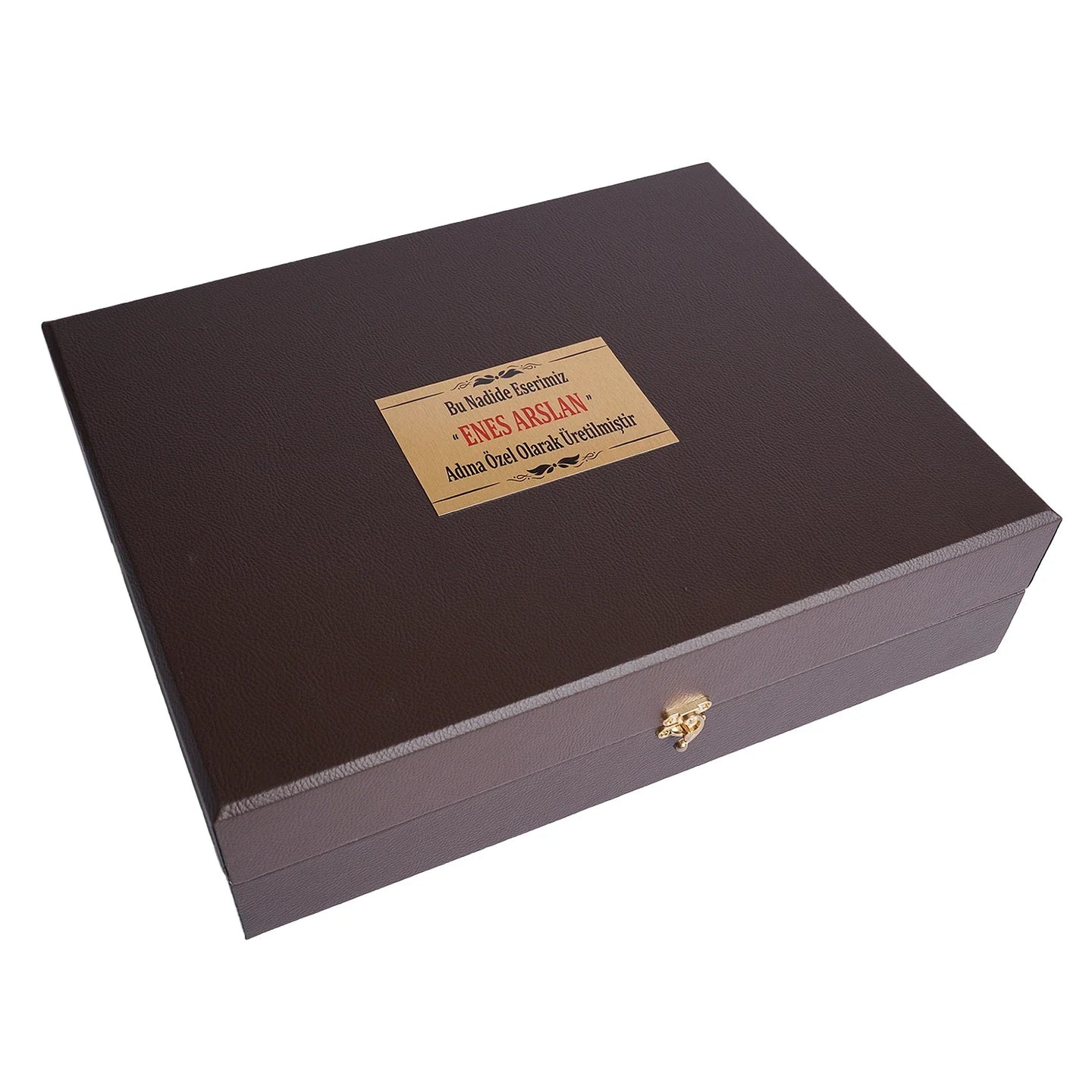 Diamond | Gift-Boxed 5-Piece Crystal Desk Set & Personalized Nameplate