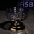 Elegant Series Footed Crystal Ashtray & Candy Dish – Smoked Gray, 5.9"