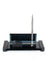 Anthracite Crystal Desk Nameplate Set with Single Pen Holder – Personalized