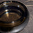 Mono Dark Crystal Glass Ashtray – Smoked Black