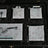 Pearl | Gift-Boxed 6-Piece Crystal Executive Desk Set with Personalized Nameplate – White & Silver