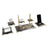 Prestige | Gift-Boxed 6-Piece Crystal Desk Set & Personalized Nameplate