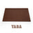 Large Executive Desk Pad with Flap – Tan, 19.7" × 13.8" | 4 Coasters Included