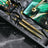 Emerald | Gift-Boxed 6-Piece Crystal Executive Desk Set with Personalized Nameplate – Green & Gold