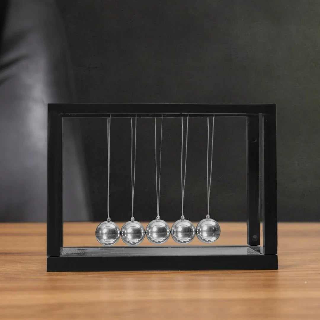 Zebra Black | 12-Piece Crystal Desk Set & Personalized Nameplate
